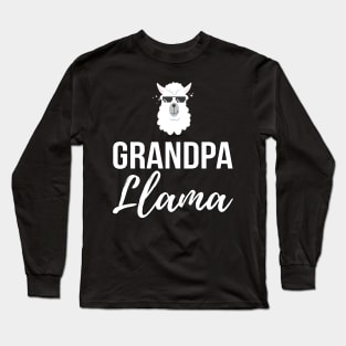 Grandpa Llama Long Sleeve T-Shirt